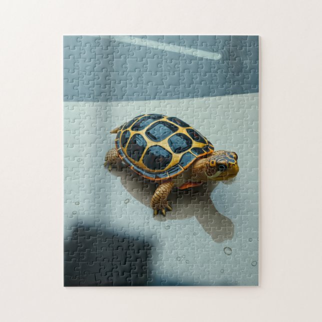 Puzzle-Zeit – Benutzerdefiniertes Puzzle-Design Puzzle (Vertikal)