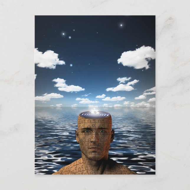 Puzzleman Postkarte (Vorderseite)