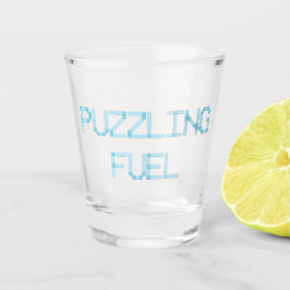 PUZZLENKRAFTSTOFF SCHNAPSGLAS