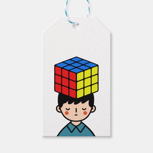 Puzzler Geschenkanhänger (Vorderseite)