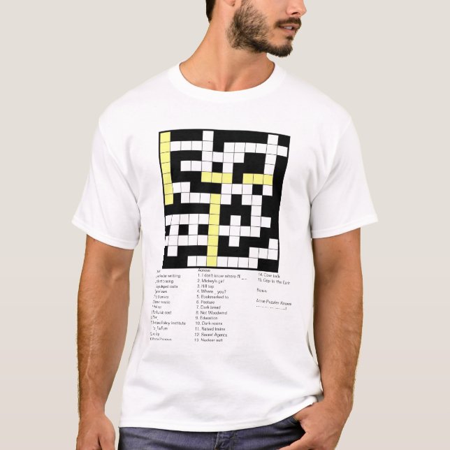 Puzzlersmotto T-Shirt (Vorderseite)