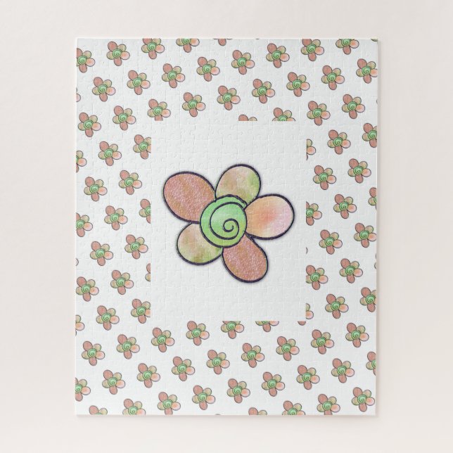 Puzzles Blume (Vertikal)