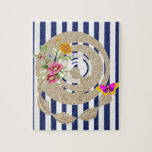 Puzzles Butterfly Floral Strip