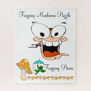 Puzzles Cactus White Frogging Pilze Stücke