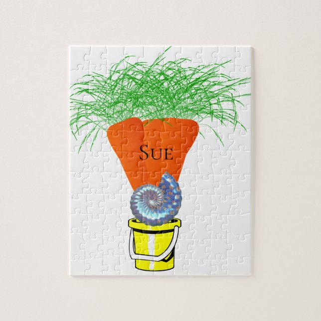 Puzzles Carrots Beach Muschel (Vertikal)