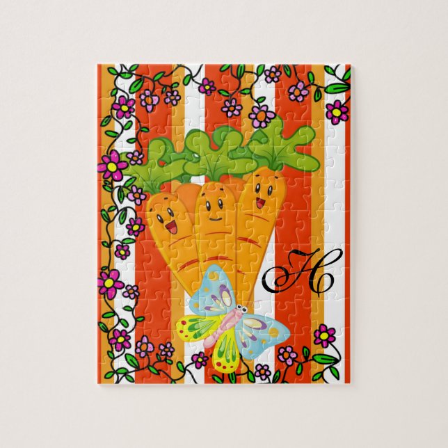 Puzzles Carrots Butterfly Strip (Vertikal)