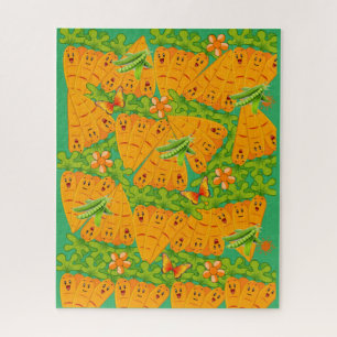 Puzzles Carrots Peas