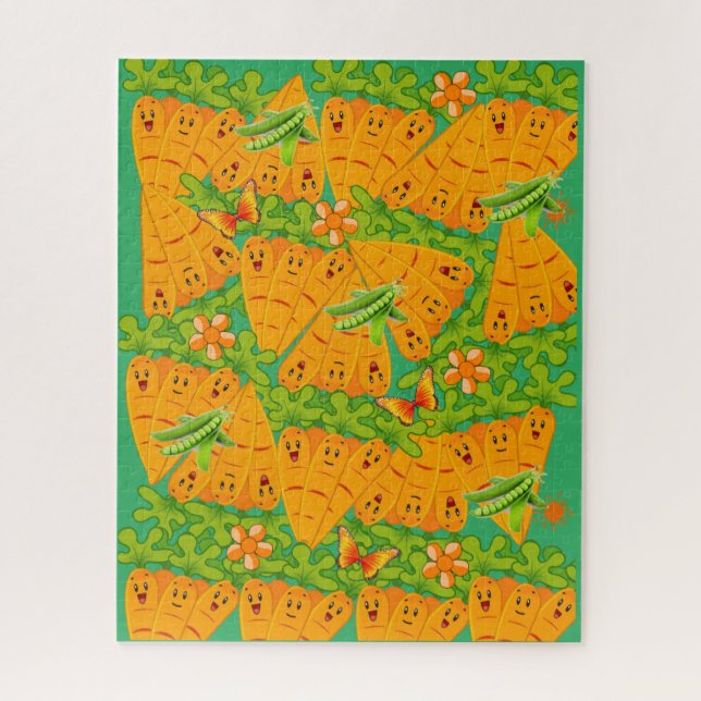 Puzzles Carrots Peas (Vertikal)
