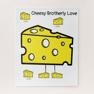Puzzles Cheese Liebe Brotherly