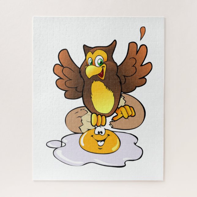 Puzzles Eierspeisen Frühstück (Vertikal)