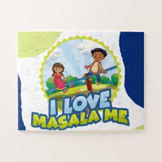 Puzzles für Kinder, Inder, gemischte Kinder, Schwa