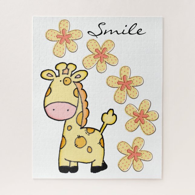 Puzzles Giraffe Smile (Vertikal)