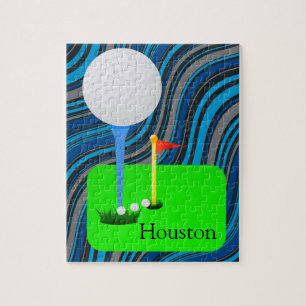 Puzzles Golfer Golfplätze