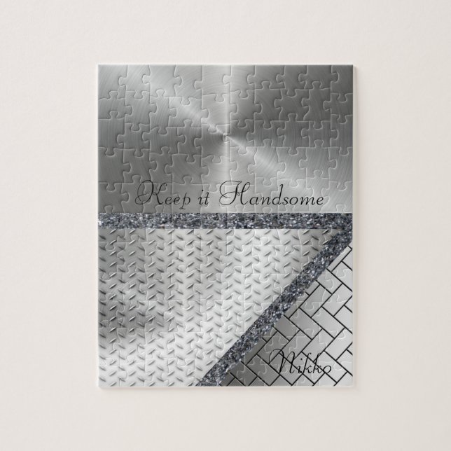 Puzzles Gray Behielt es ansprechend (Vertikal)