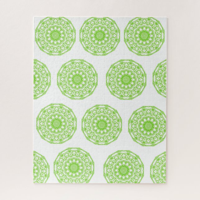Puzzles Green Mandala (Vertikal)