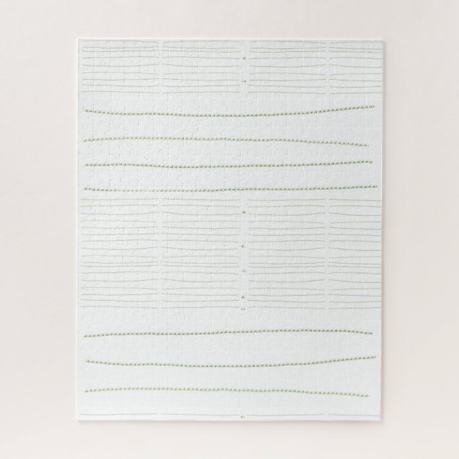 Puzzles Grüne Streifen (Vertikal)