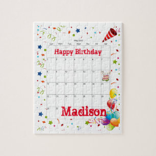Puzzles, Happy Birthday Mai 2022 Jigsaw Puzzle