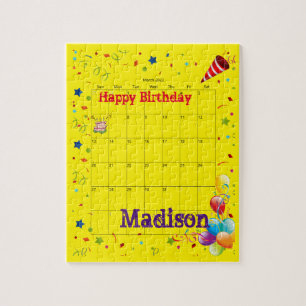 Puzzles, Happy Birthday März 2022 Jigsaw Puzzle