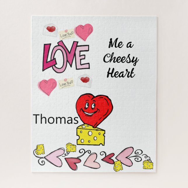 Puzzles Hearts Cheese (Vertikal)