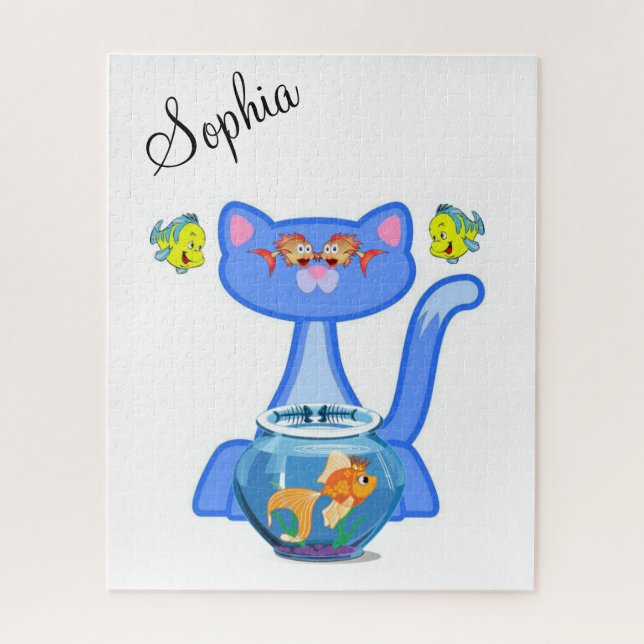 Puzzles Katzenfisch (Vertikal)