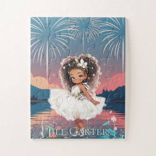 PUZZLES: KIND Afroamerikanische Prinzessin Jigsaw Puzzle