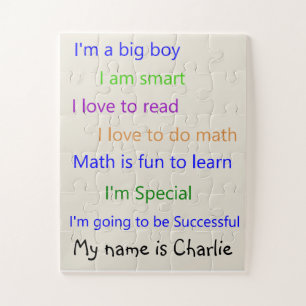 Puzzles Kinder ich bin besonders