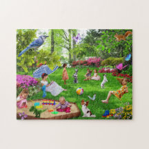 Puzzles Naturpuzzles für Kinder und Hunde