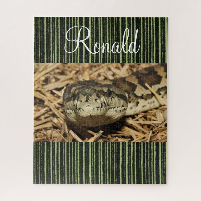 Puzzles Snake Green (Vertikal)