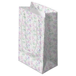 Puzzles - Sommerumriss Weißen Hintergrund Kleine Geschenktüte