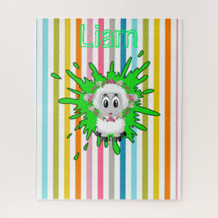 Puzzles Streifen Schafe