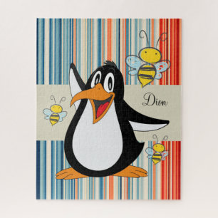 Puzzles Stripe Penguin Hummel