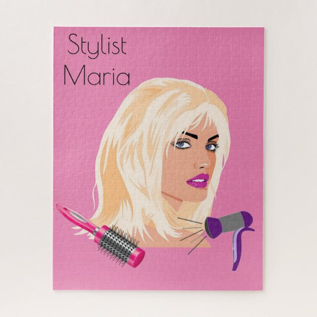 Puzzles Stylist Blow Dyer Pinsel (Vertikal)