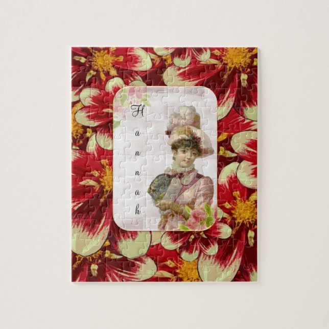 Puzzles Viktorianische Blume Bläschen (Vertikal)