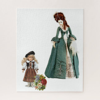 Puzzles Viktorianische Blütenfrauen und -kinder
