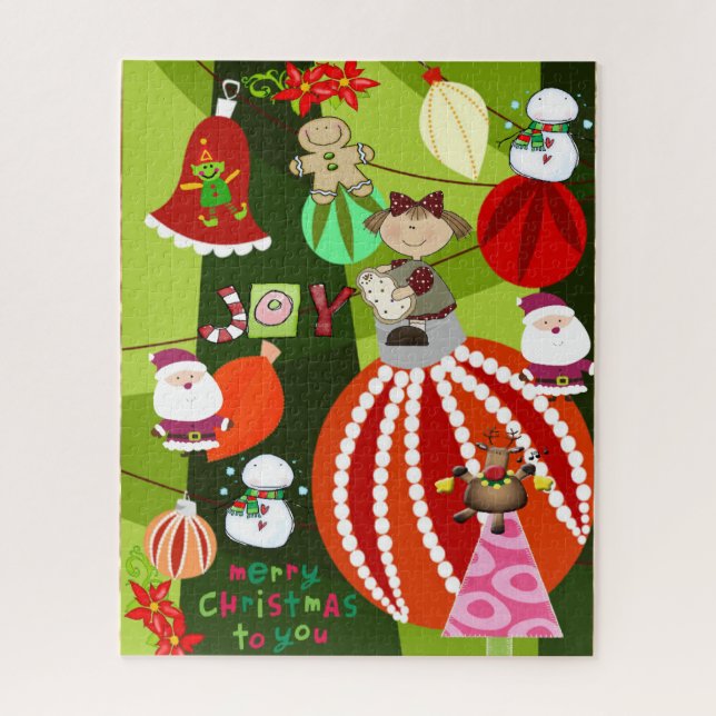 Puzzles Weihnachten (Vertikal)