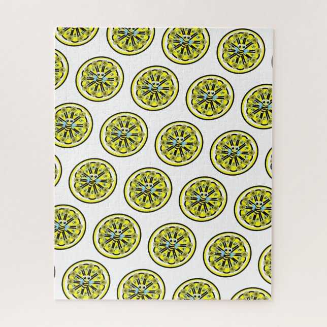 Puzzles Yellow Lemons Hummel (Vertikal)