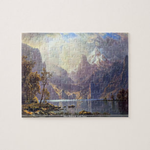 Puzzlespiel Alberts Bierstadt - Lake Tahoe Puzzle