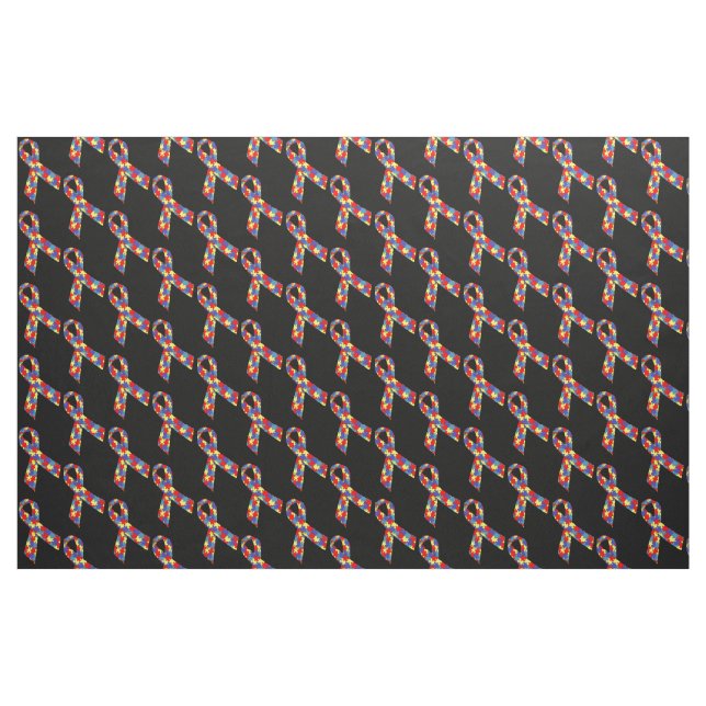 Puzzlespiel-Bänder deckten Muster mit Ziegeln Stoff (Fat Quarter (45,7 x 55,9 cm))