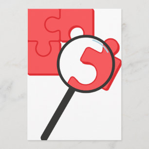 Puzzlespiel bessert Einladungen aus