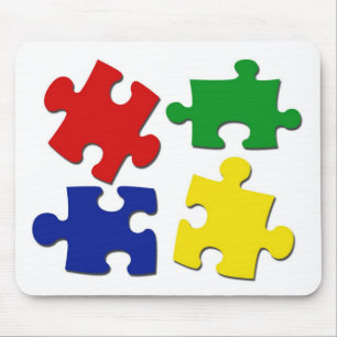 Puzzlespiel bessert Mousepad aus