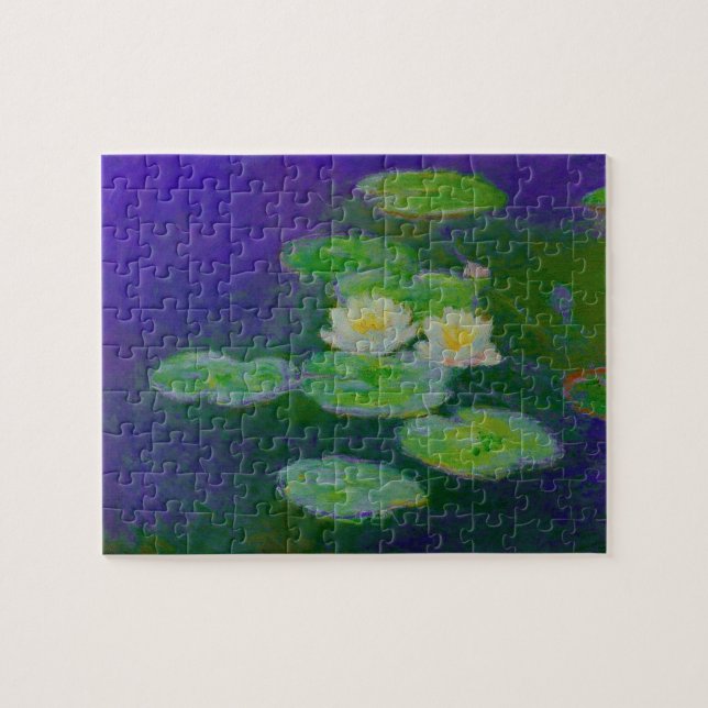 Puzzlespiel der Monet Wasser-Lilien-1897 Puzzle (Horizontal)
