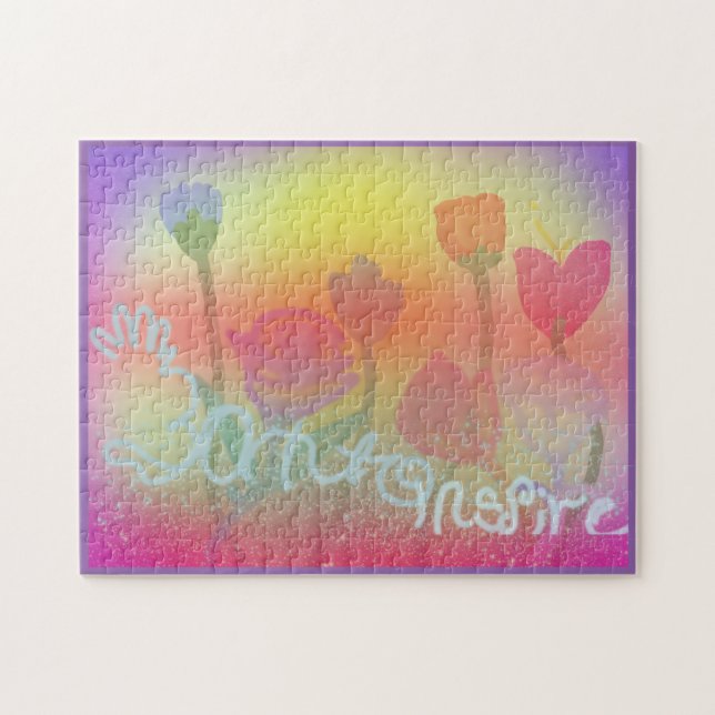 Puzzlespiel des Frühjahr-   11x14 mit Puzzle (Horizontal)