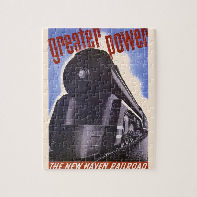 Puzzlespiel des New-Haven Eisenbahn-größeres Puzzle (Vertikal)