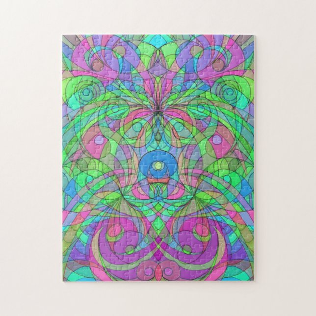 Puzzlespiel-ethnische Art Puzzle (Vertikal)