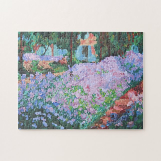 Puzzlespiel-Garten bei Giverny Puzzle (Horizontal)