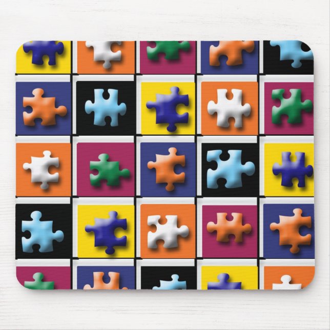 Puzzlespiel-Geheimnis Mousepad (Vorne)