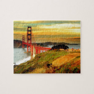 Puzzlespiel Golden gate bridges San Francisco Puzzle