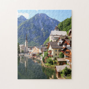 Puzzlespiel Hallstatt von Österreich Puzzle