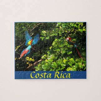 Puzzlespiel-KastenScharlachrot Macaws- Puzzle