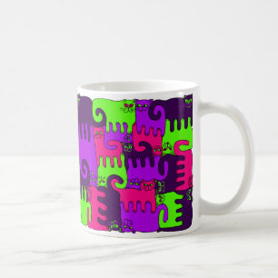 Puzzlespiel-Katzen-"Waldbeere 2" (NEU) Tasse